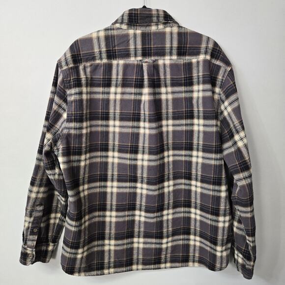 Jachs Heritage Men's Long Sleeve 100% Cotton Flannel Button-Up, Size XXL - Picture 5 of 10